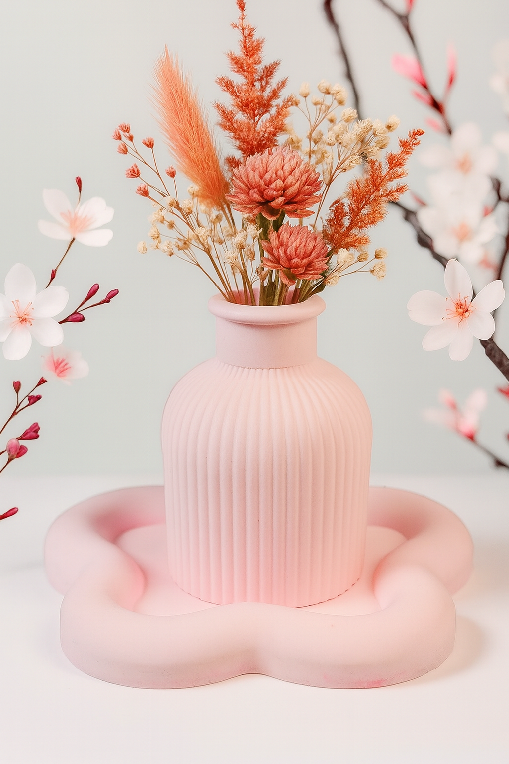 Vase "Blütenmomente" (ohne Deko)