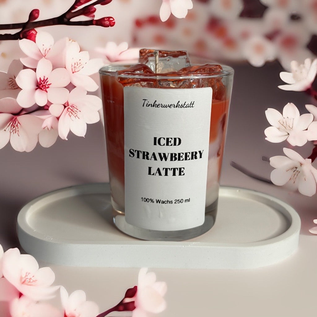 Strawberry Latte (ohne Dekoration)