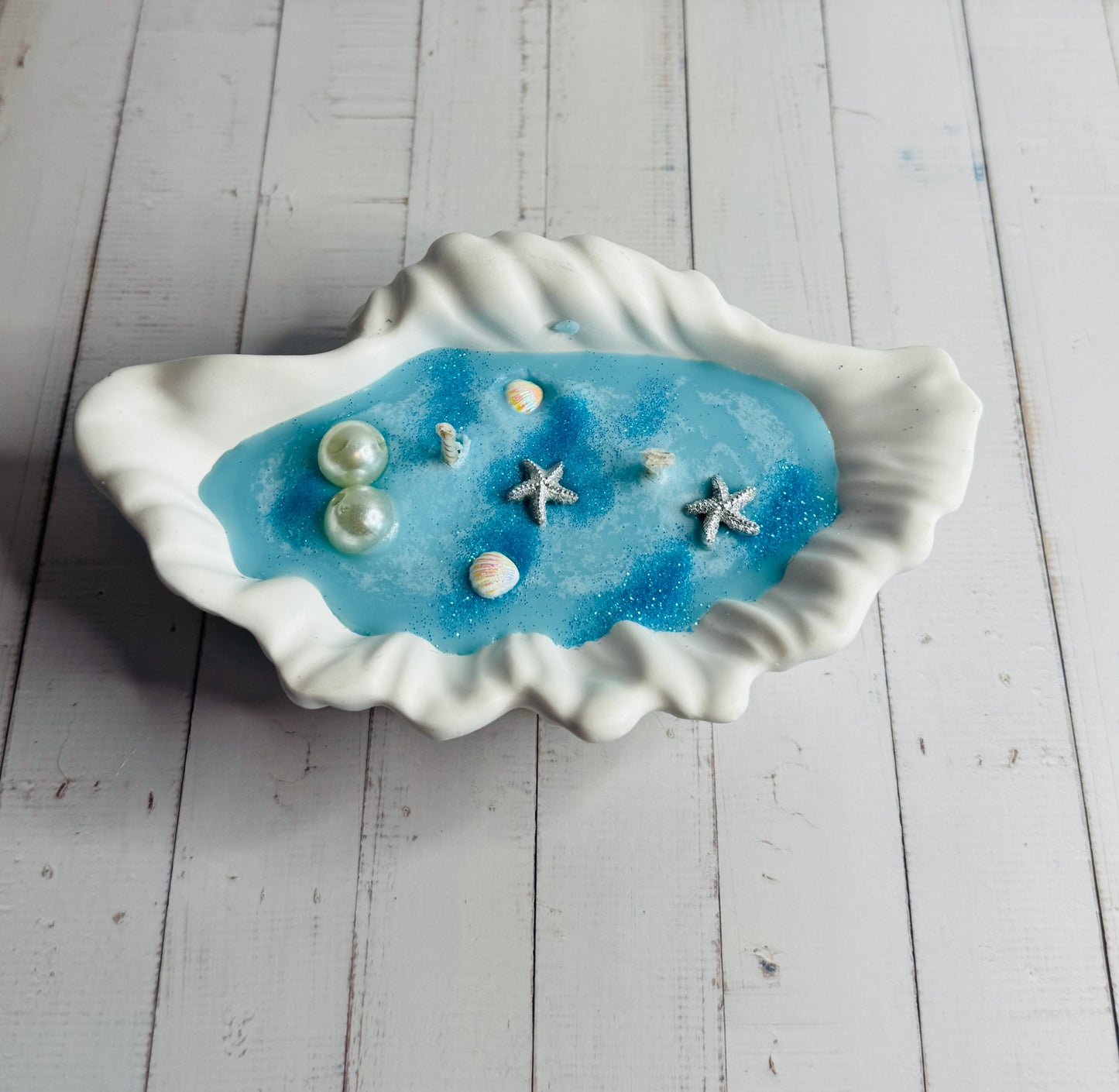 Muschelkerze "Perlina"