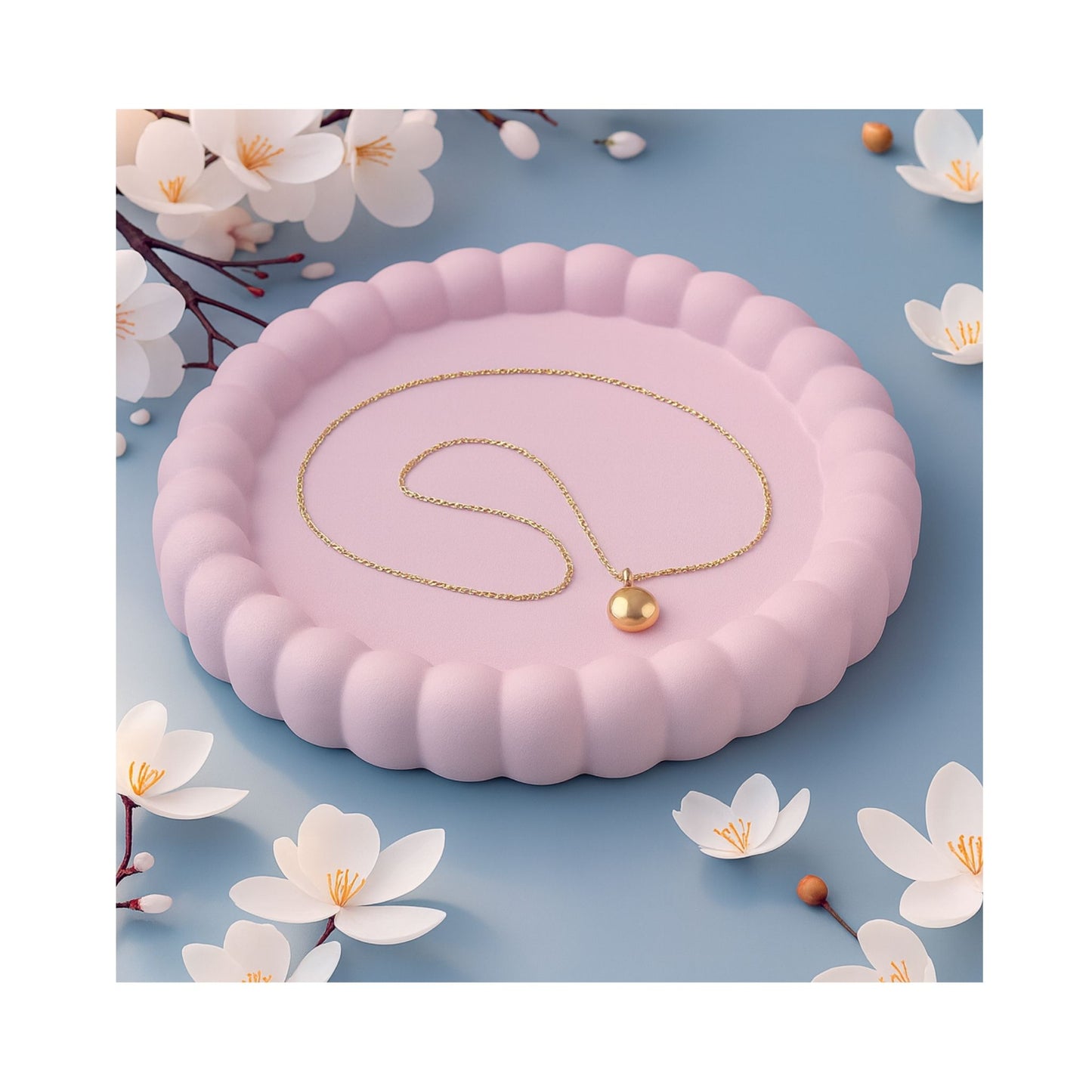 Tablett "Bubbles" (ohne Deko)