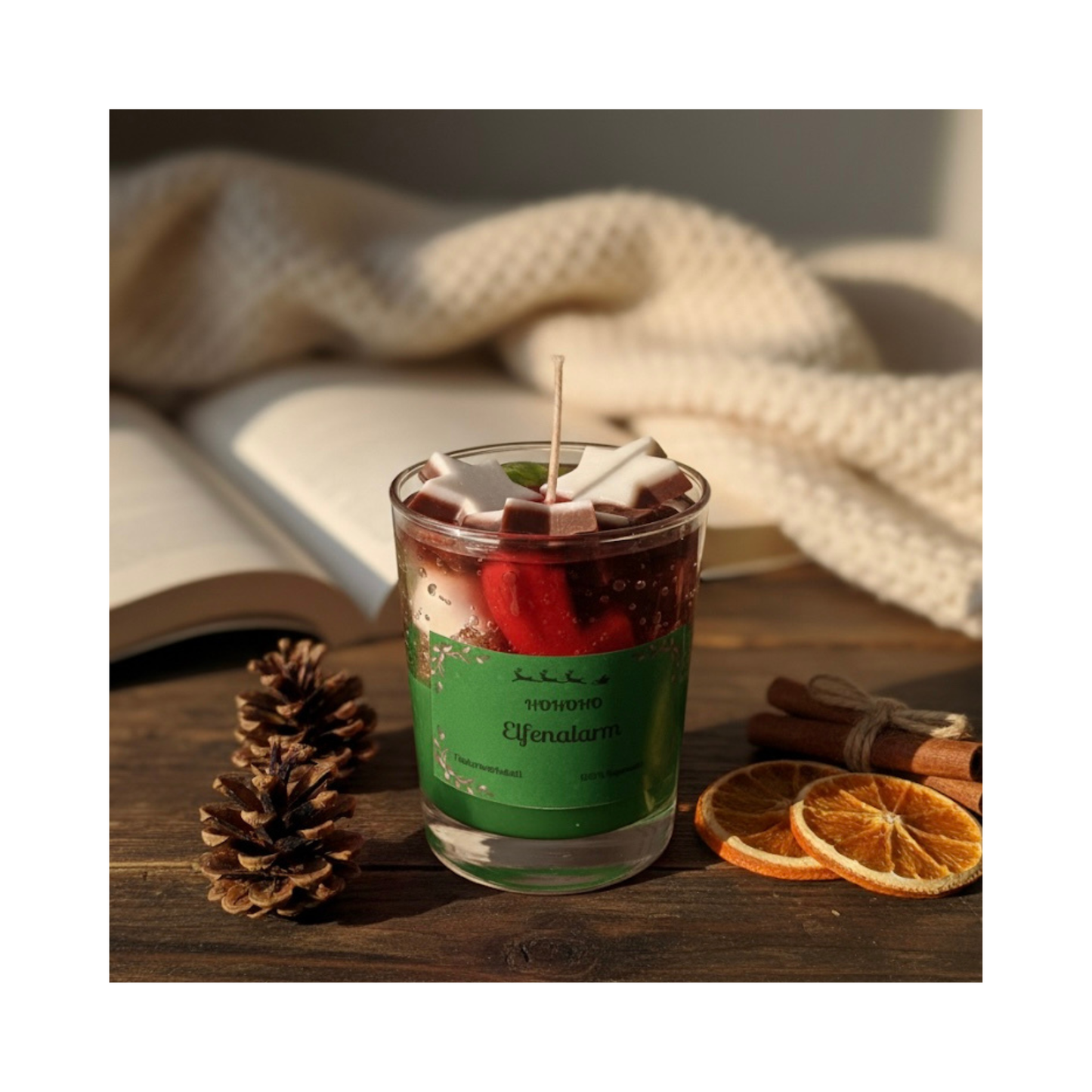 Kerzen "HoHoHoppala!"