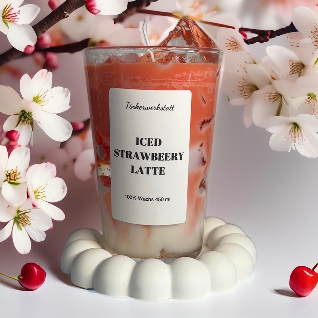 Strawberry Latte (ohne Dekoration)