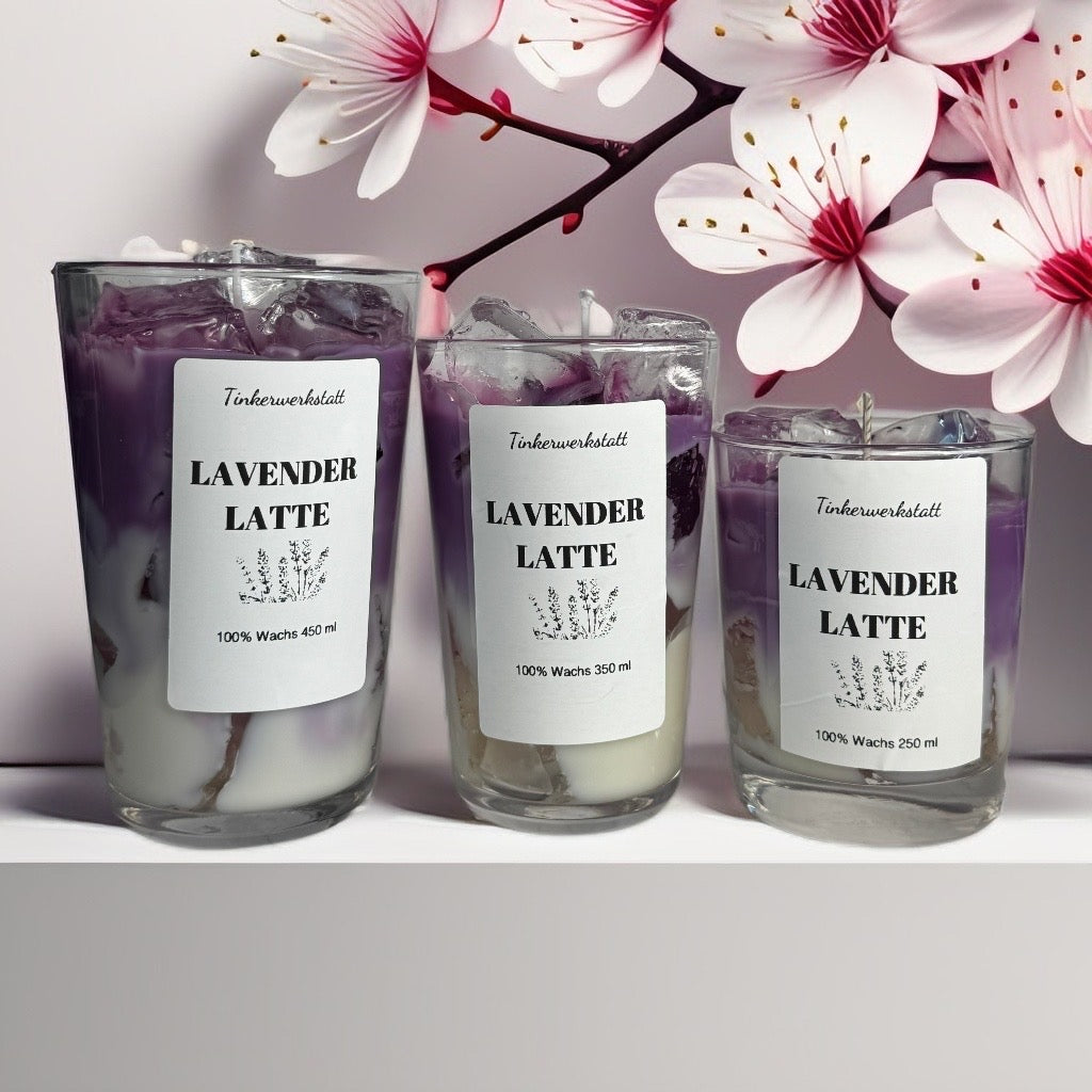 Lavender Latte (ohne Dekoration)