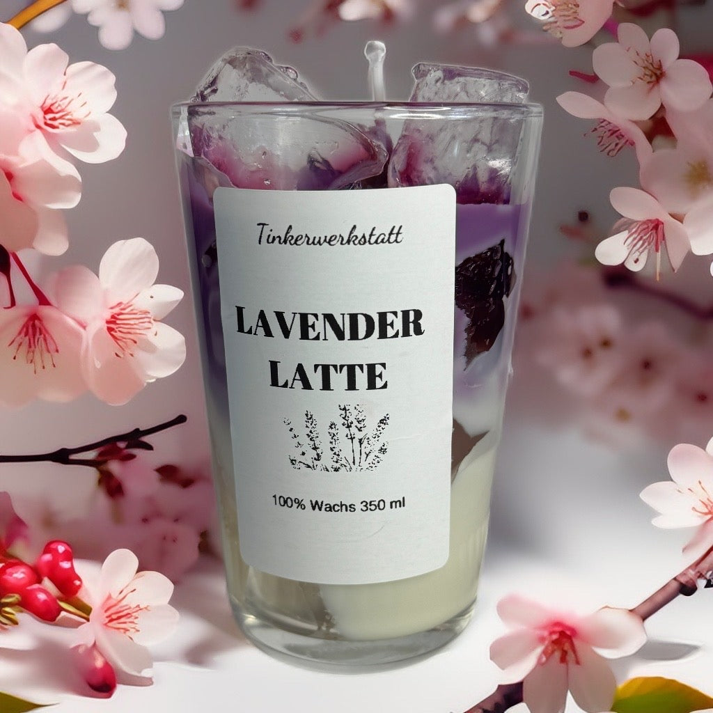 Lavender Latte (ohne Dekoration)