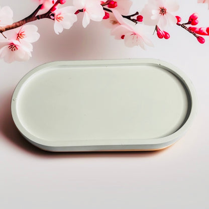 Dekotablett "Ovalo" (ohne Deko)