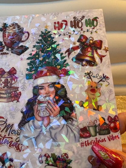 Kindle Inserts "Merry  Christmas"