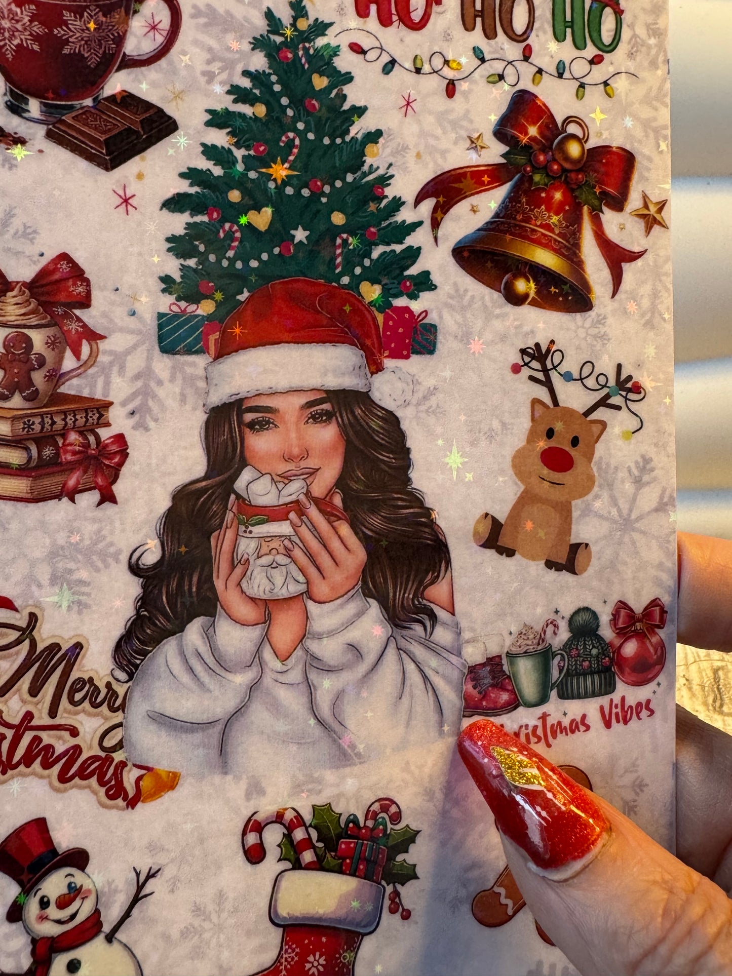 Kindle Inserts "Merry  Christmas"