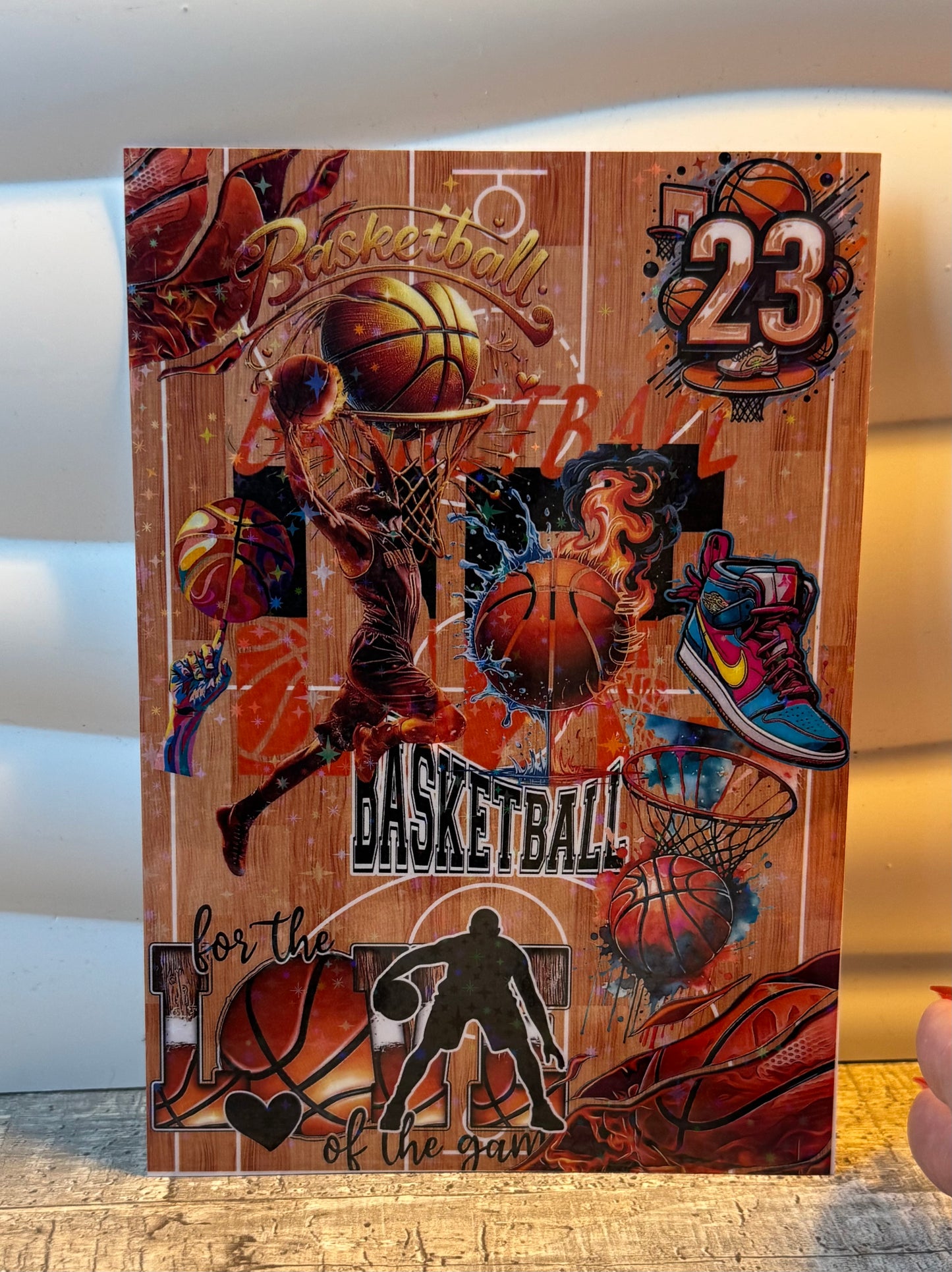 Kindle Inserts "Basketball"